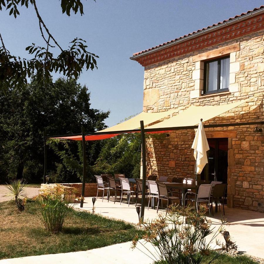 Lou Papagai Bed and Breakfast Saint-Antonin Exteriör bild